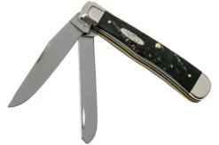Case Trapper Rough Black Synthetic, 18221, 6254 SS Pocket Knife