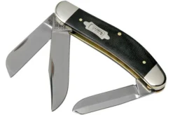 Case Sowbelly Double Black Canvas Micarta, 23141, TB10339 SS Pocket Knife