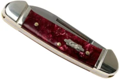 Case Baby Butterbean Burgundy Smooth Kirinite, Fluted Bolsters, 23185, 102132 SS Pocket Knife 8 Case Baby Butterbean Burgundy Smooth Kirinite, Fluted Bolsters, 23185, 102132 SS Pocket Knife -Victorinox Store CE23185 04 case