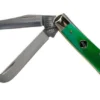 Case Mini Trapper Clover Green Bone, Sawcut Jig, 23213, 6207 SS Pocket Knife