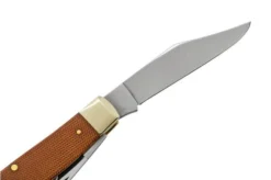Case Large Stockman Natural Canvas Micarta, 23693, 10375 SS, Pocket Knife -Victorinox Store CE23693 05 case