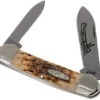 Case Canoe Amber Jigged Bone, 00263, 62131 CV Pocket Knife