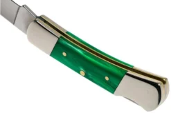 Case Lockback SparXX Green Pearl Kirinite Smooth, 27372, 101225L SS Pocket Knife -Victorinox Store CE27372 05 case