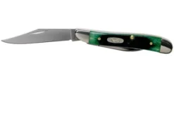 Case Peanut Hunter Green Bone, Sawcut, 27663, 6220 SS Pocket Knife -Victorinox Store CE27663 03 case