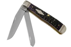 Case Trapper Purple Bone, Standard Jig, 31620, 6254 SS Pocket Knife