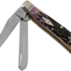 Case Mini Trapper Purple Bone, Standard Jig, 31624, 6207 SS Pocket Knife