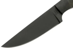 Case Winkler Skinner 43173 Kevin Holland, Black Canvas Laminate, Leather Sheath Hunting Knife -Victorinox Store CE43173 03 case winkler