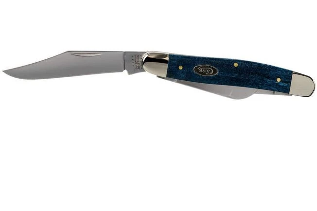 Case Stockman Mediterranean Blue Bone, Smooth, 52805, 6347 SS Pocket Knife 3 Case Stockman Mediterranean Blue Bone, Smooth, 52805, 6347 SS Pocket Knife - Image 3