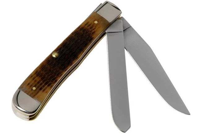 Case Trapper Antique Bone, Rogers Corn Cob Jig, 52832, 6254 SS Pocket Knife 2 Case Trapper Antique Bone, Rogers Corn Cob Jig, 52832, 6254 SS Pocket Knife - Image 2