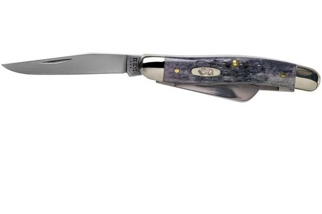 Case Medium Stockman Pocket Worn Grey Bone, Crandall Jig, 58413, 6318 CV Pocket Knife 3 Case Medium Stockman Pocket Worn Grey Bone, Crandall Jig, 58413, 6318 CV Pocket Knife - Image 3