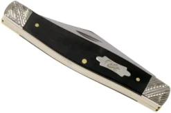 Case Large Stockman Ebony Wood, Worked Bolsters, 59673, 7375 SS Pocket Knife 8 Case Large Stockman Ebony Wood, Worked Bolsters, 59673, 7375 SS Pocket Knife -Victorinox Store CE59673 04 case