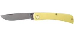Case Sod Buster Jr. Yellow Synthetic, 80032, 3137 SS Pocket Knife