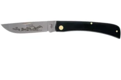 Case Sod Buster Jet Black Synthetic, 00092, 2138 SS Pocket Knife
