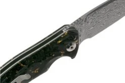 Civivi Incite C908DS-1 Damascus Shredded Carbon Fibre Gold Ebony Pocket Knife -Victorinox Store CIC908DS 1 06 civivi
