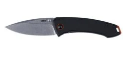 CRKT Tuna Compact, Silver Pocket Knife, Lucas Burnley Design
