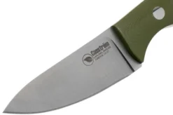 Casström Safari Olive G10 Hunting Knife 10607 Leather Sheath, Alan Wood Design -Victorinox Store CM10607 03 casstrom