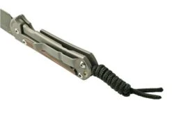 Chris Reeve Small Sebenza 31 Inlay Macassar Ebony Damascus Raindrop Drop Point -Victorinox Store CRS31 1122 06 chrisreeve