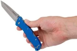 Cold Steel Pro Lite 20NSTLU Tanto Blue Pocket Knife, Andrew Demko Design -Victorinox Store CS20NSTLU 08 cold steel