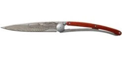 Deejo Tattoo 37g, Coral Wood, Wing 1CB016 Pocket Knife