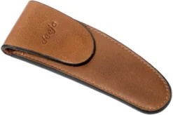 Deejo Natural Leather Belt Sheath For 37g Deejo, E504 Sheath