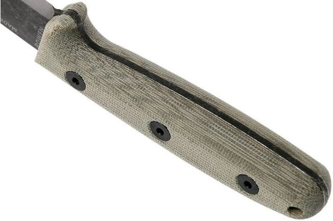 ESEE RB3 Bolieu Camp-Lore, Scandi Grind, Leather Sheath, Reuben Bolieu Design 4 ESEE RB3 Bolieu Camp-Lore, Scandi Grind, Leather Sheath, Reuben Bolieu Design - Image 4