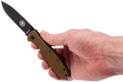 ESEE Knives Zancudo D2 Coyote Brown-Black, BRKR2CBB Pocket Knife -Victorinox Store EE ZANCUDO CB B D2 08 esee knives zancudo ee zancudo cb b d2 08