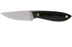 Brisa Bobtail 80, 035-L Flat Black Micarta, Neck Knife