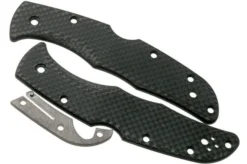 Flytanium Spyderco Endura Scales, Carbon Fibre