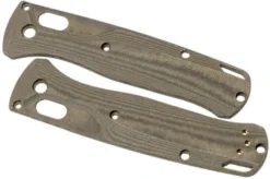 Flytanium Bugout Scales Crossfade, Green Linen Micarta