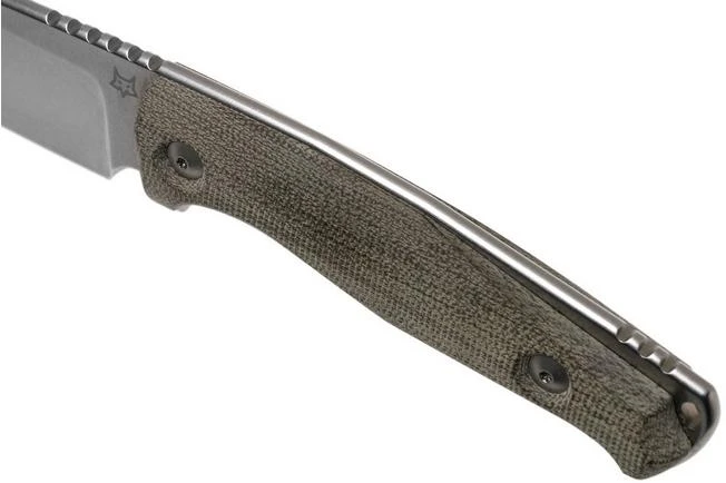 Fox TUR, Green Micarta FX-529MI Fixed Knife, Jesper Voxnaes Design 5 Fox TUR, Green Micarta FX-529MI Fixed Knife, Jesper Voxnaes Design - Image 5