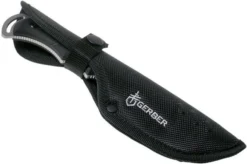 Gerber Freeman Guide Fixed Black 31-000588 Fixed Knife -Victorinox Store GE31 000588 07 gerber