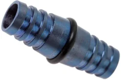 Rick Hinderer Alpha Lanyard Bead Blue Stonewashed Titanium