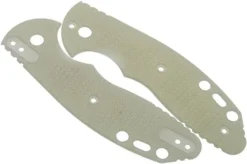 Rick Hinderer Slippy Scales, Translucent Green G10