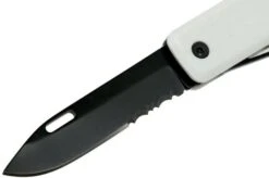 The James Brand Ellis, White G10 + Black Pocket Knife -Victorinox Store JAKELLG10W 03 the james brand