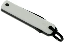 The James Brand Ellis, White G10 + Black Pocket Knife -Victorinox Store JAKELLG10W 04 the james brand