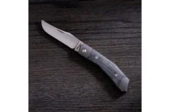 Jack Wolf Cyborg Jack CYBO-01-BLK Black Canvas Micarta, Slipjoint Pocket Knife