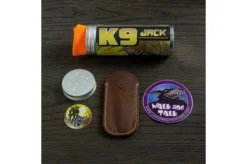 Jack Wolf K9 Jack, Twill Carbon Fibre K9-01-TWL Slipjoint Pocket Knife -Victorinox Store JW K9 01 TWL 03 jackwolf