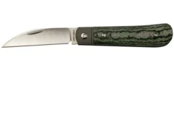 Jack Wolf Laid Back Jack, Fat Carbon Jungle Wear LAIDB-01-FCG Slipjoint Pocket Knife