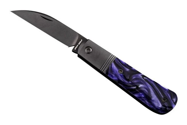 Jack Wolf Laid Back Jack LAIDB-02-KIR-PUR Kirinite Purple Wave, Slipjoint Pocket Knife 1 Jack Wolf Laid Back Jack LAIDB-02-KIR-PUR Kirinite Purple Wave, Slipjoint Pocket Knife