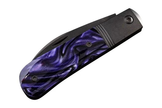 Jack Wolf Laid Back Jack LAIDB-02-KIR-PUR Kirinite Purple Wave, Slipjoint Pocket Knife 3 Jack Wolf Laid Back Jack LAIDB-02-KIR-PUR Kirinite Purple Wave, Slipjoint Pocket Knife - Image 3