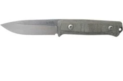 LionSteel B40 Green Canvas Micarta B40-CVG Bushcraft Knife