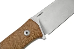 Lionsteel M4 Natural Micarta MagnaCut M4-MC-CVN, Knivesandtools Exclusive, Fixed Knife -Victorinox Store LI M4 MC CVN 05 lionsteel