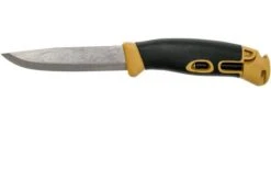 Morakniv Companion Spark 13573 Yellow, Bushcraft Knife With Firesteel