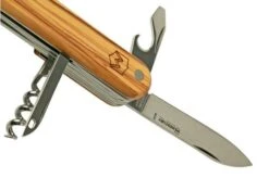 Mercury Multi-Tool Knife 913-8LC Olive Wood, 8 Functions, Pocket Knife -Victorinox Store MY913 8LC 04 mercury