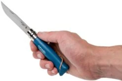 Opinel Zakmes Trekking No. 08RV Pocket Knife, Blue -Victorinox Store OP001891 07 opinel