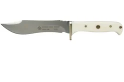 PUMA SGB Buffalo Hunter, Smooth White Bone 6817200T Hunting Knife