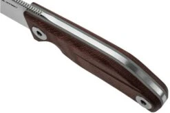 Real Steel CVX-80 Red Micarta 3564 Convex Bushcraft Knife, Poltergeist Design -Victorinox Store RL3564 06 realsteel