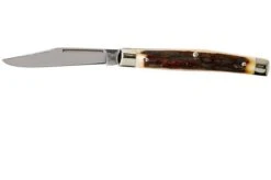 Robert Klaas Stockman Mini 85mm Real Stag 725-1-251-MINI Pocket Knife