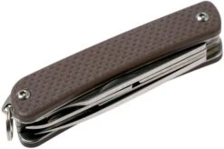 Ruike S31-N Brown Keychain Pocket Knife -Victorinox Store RUS31 N 04 ruike