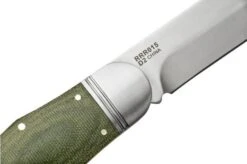 Rough Ryder Reserve Hippo Toe OD Green Micarta, RRR015 Slipjoint Pocket Knife -Victorinox Store RYR015 05 roughryder